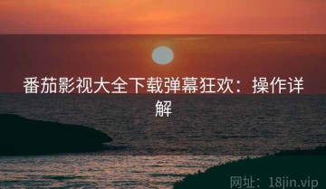 番茄影视大全下载弹幕狂欢：操作详解